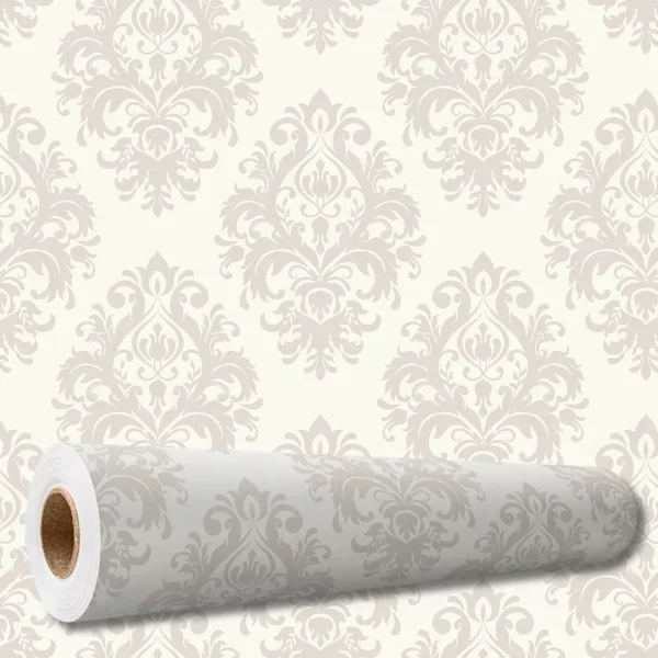 Papel De Paredeadesivo Arabesco Floral 10 Mts Mod Pnm2726