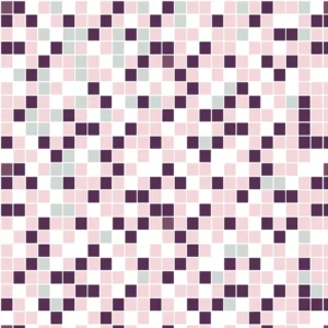 Promo Papel De Parede Pastilha Rosa E Roxo Lavavel 2,5mt